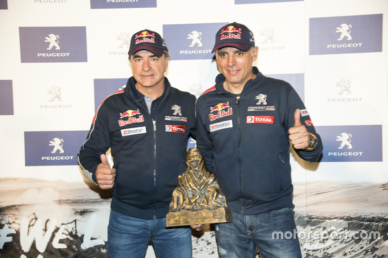 Carlos Sainz, Lucas Cruz, Peugeot Sport