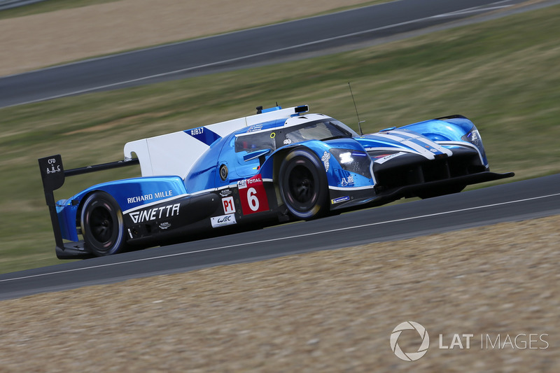 #6 CEFC TRSM RACING Ginetta G60-LT-P1: Oliver Rowland, Alex Brundle, Oliver Turvey 