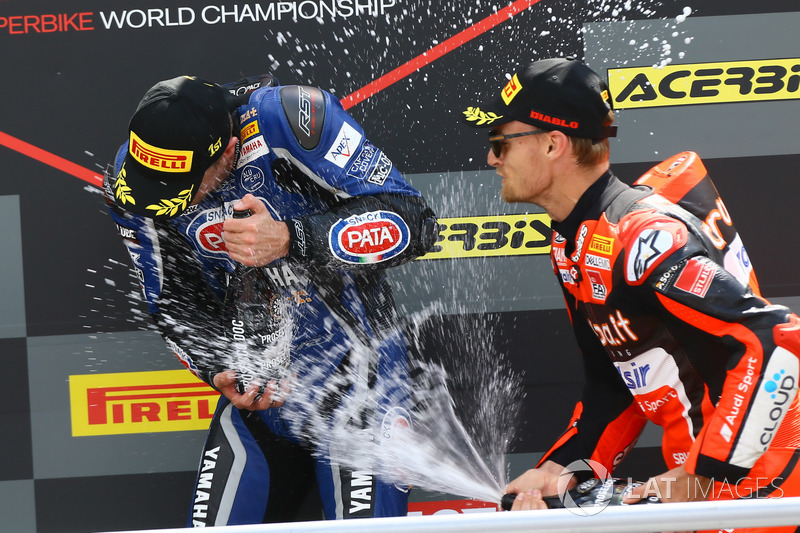 Alex Lowes, Pata Yamaha, Chaz Davies, Aruba.it Racing-Ducati SBK Team