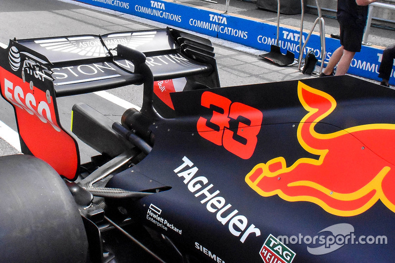 Заднее крыло Red Bull RB14