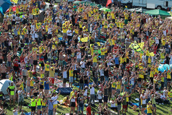 Des fans de Valentino Rossi