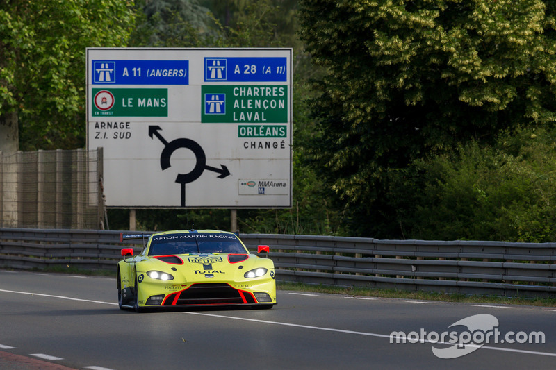 #95 Aston Martin Racing Aston Martin Vantage AMR: Marco Sorensen, Nicki Thiim, Darren Turner