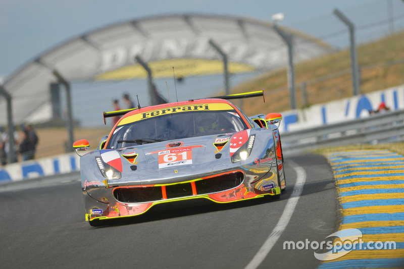 #61 Clearwater Racing Ferrari 488 GTE: Weng Sun Mok, Keita Sawa, Matthew Griffin