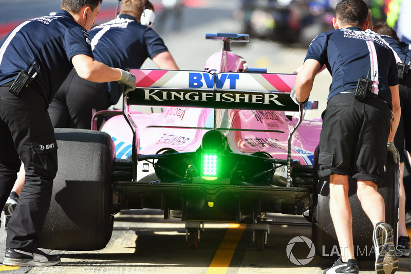 Force India VJM11 rear