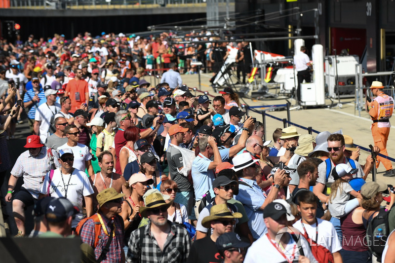 F1 2018 - Brit Nagydíj - csütörtök