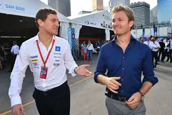 Nico Rosberg in the paddock