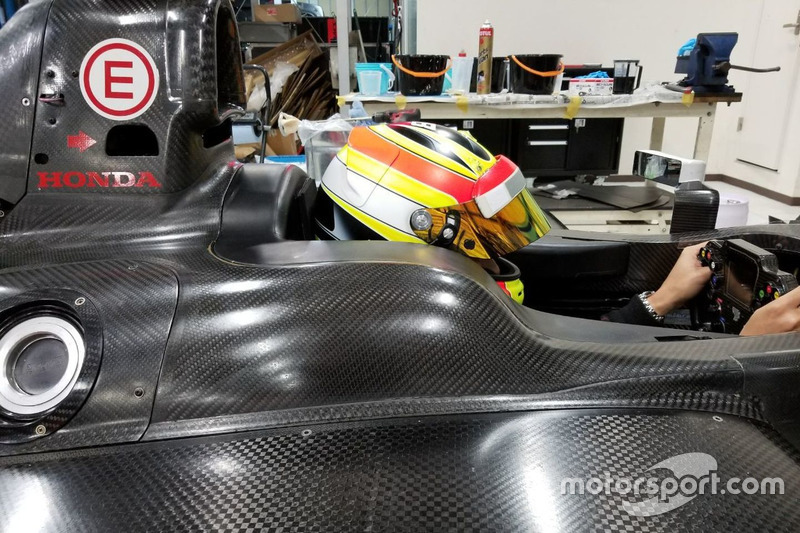 Rio Haryanto seat fitting