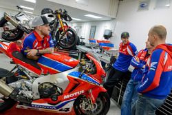 Ian Hutchinson and Lee Johnston, Honda Racing