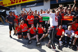 Romain Grosjean, Haas F1 Team, Kevin Magnussen, Haas F1 Team