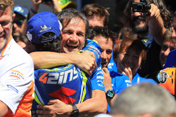 Alex Rins, Team Suzuki MotoGP, Davide Brivio, Team manager Team Suzuki MotoGP