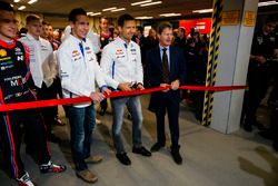 WRC drivers, including Thierry Neuville, Andreas Mikkelsen and Sébastien Ogier, open the show