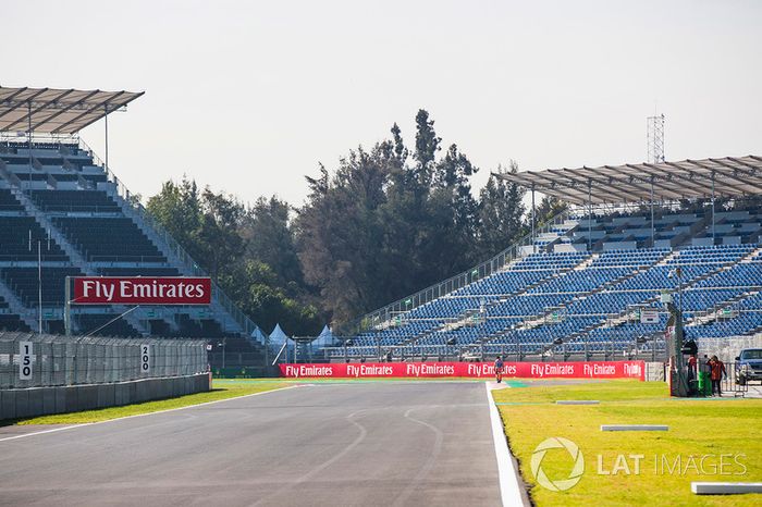 Detalle del circuito del Autódromo Hermanos Rodríguez