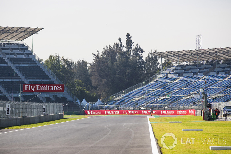 Detalle del circuito del Autódromo Hermanos Rodríguez