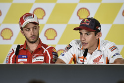 Marc Marquez, Repsol Honda Team, Andrea Dovizioso, Ducati Team