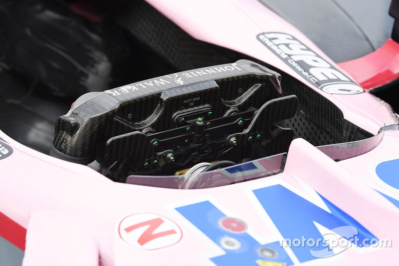 Sahara Force India VJM10 direksiyon detay