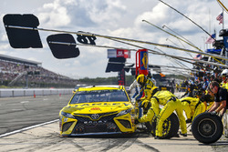 Daniel Suarez, Joe Gibbs Racing, Toyota Camry STANLEY