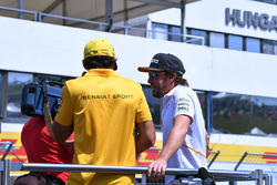 Fernando Alonso, McLaren on the drivers parade