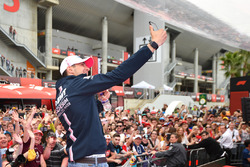 Esteban Ocon, Force India F1 selfie