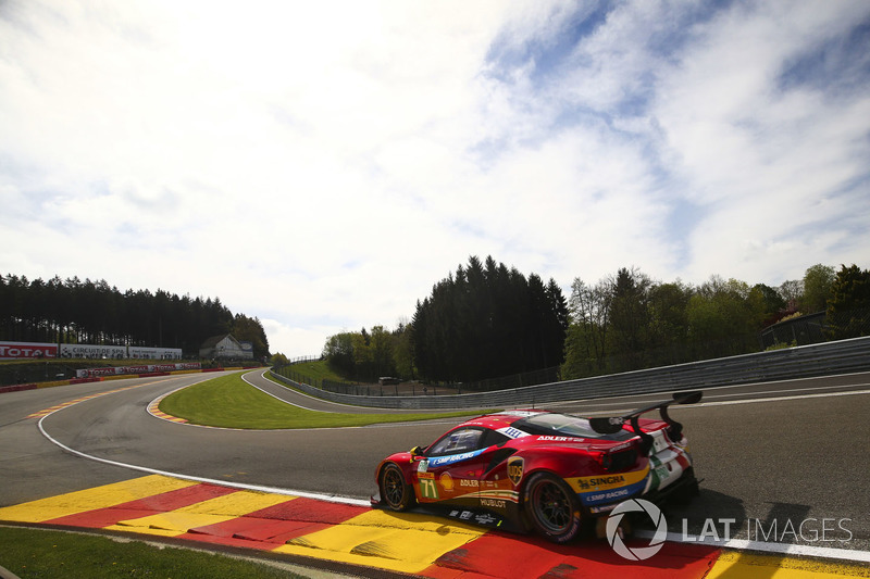 #71 AF Corse Ferrari 488 GTE EVO: Davide Rigon, Sam Bird