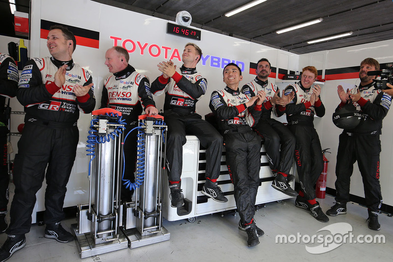 Toyota Gazoo Racing team members