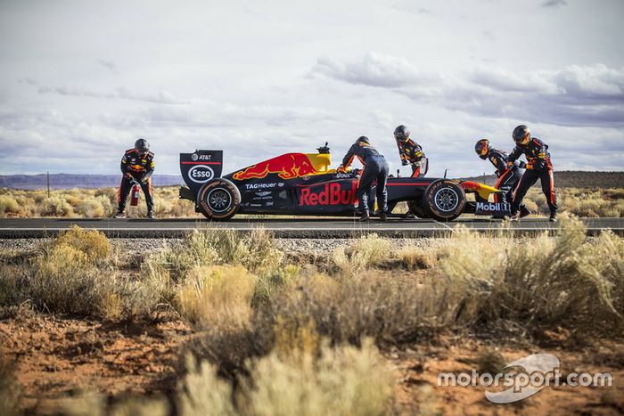 Daniel Ricciardo, Red Bull Racing en Monument Valley