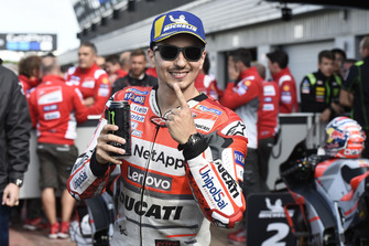 Polesitter Jorge Lorenzo, Ducati Team