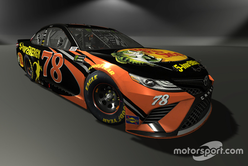 Martin Truex Jr., Furniture Row Racing, Toyota Camry - NASCAR Heat 3 skin