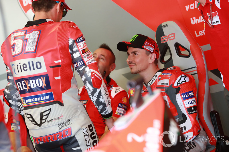 Michele Pirro, Ducati team, Jorge Lorenzo, Ducati Team