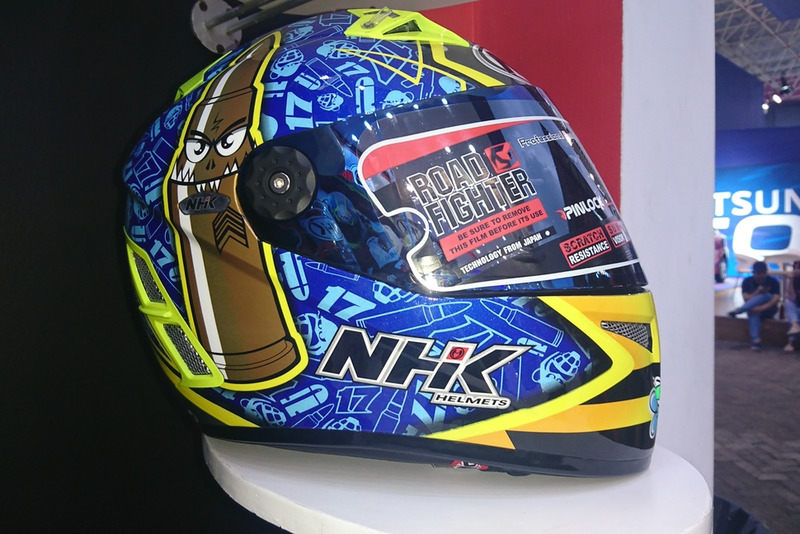 Helm Replika Karel Abraham NHK Terminator TT