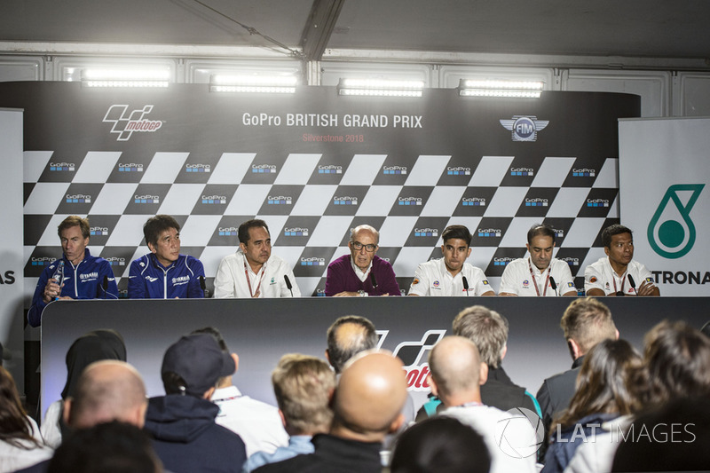 Petronas Yamaha Sepang Racing press conference