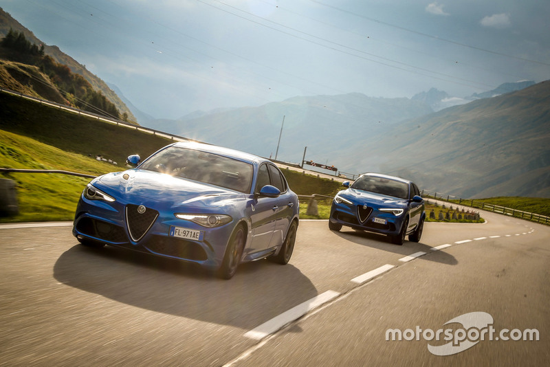 Alfa Romeo Giulia Quadrifoglio та Stelvio Quadrifoglio