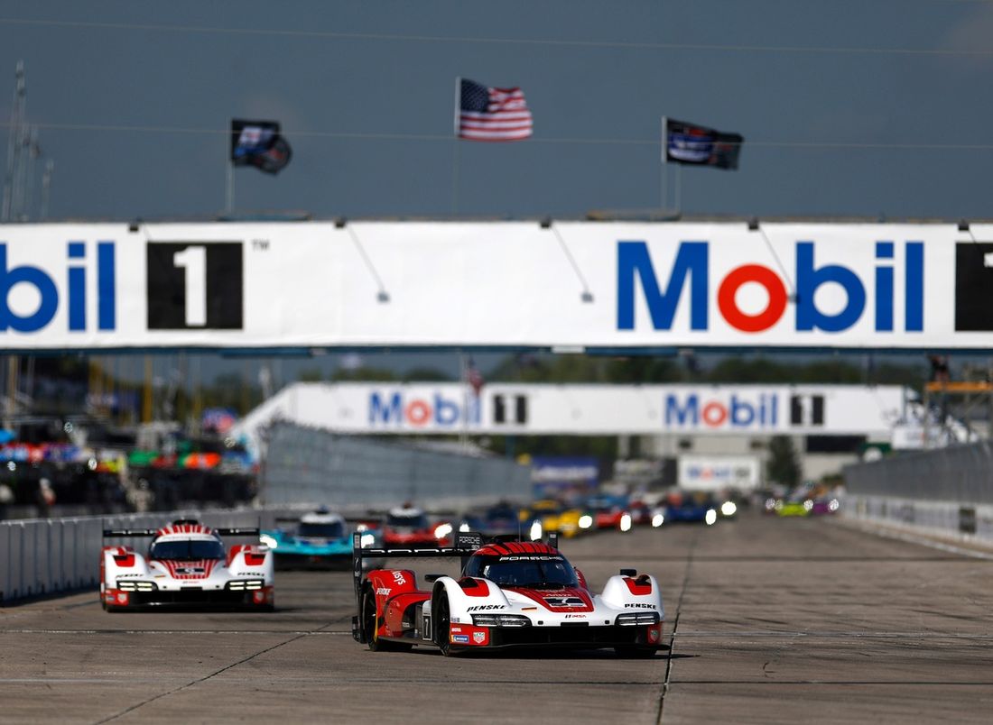 #7 Porsche Penske Motorsport Porsche 963: Felipe Nasr, Nick Tandy, Laurens Vanthoor