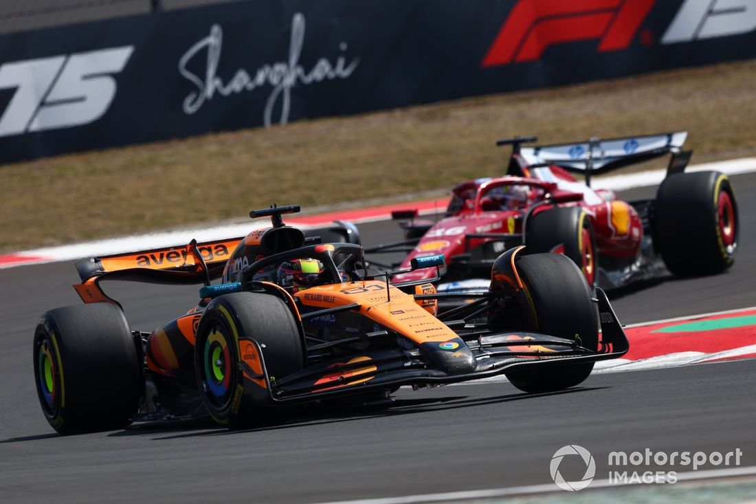 Charles Leclerc, Ferrari, Oscar Piastri, McLaren