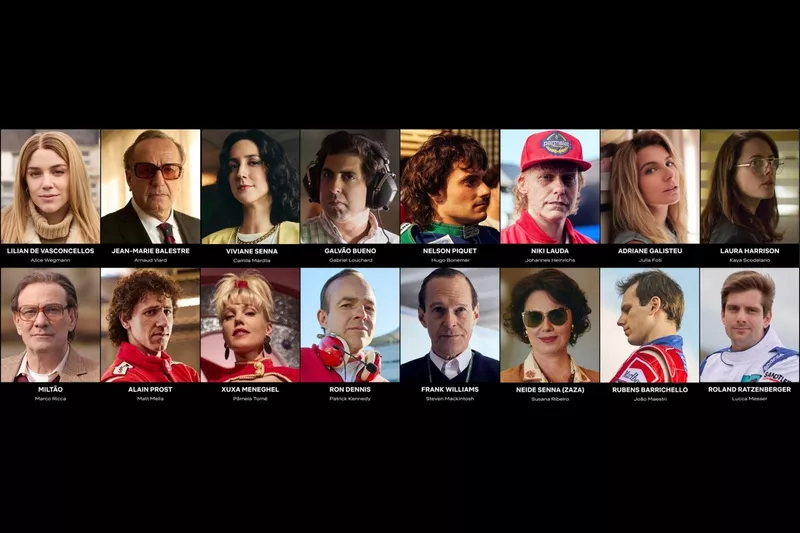 Netflix Senna personages