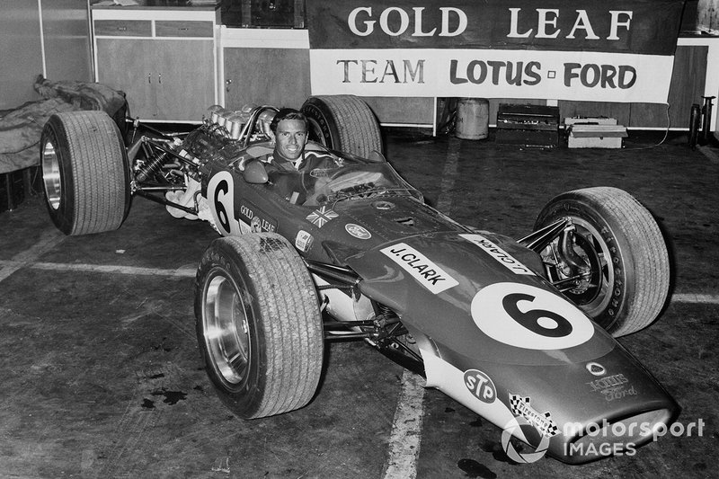 Jim Clark, Lotus 49 Cosworth, Gold Leaf 