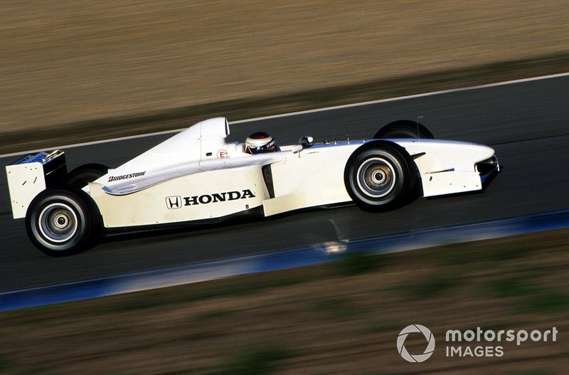 Jos Verstappen, Honda RA099 F1 test car