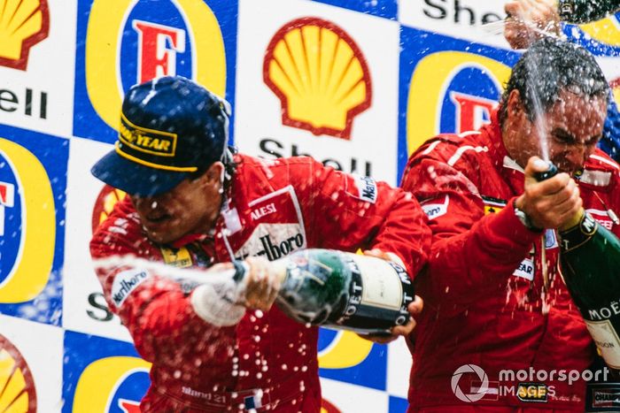 Jean Alesi, Ferrari, Gerhard Berger, Ferrari