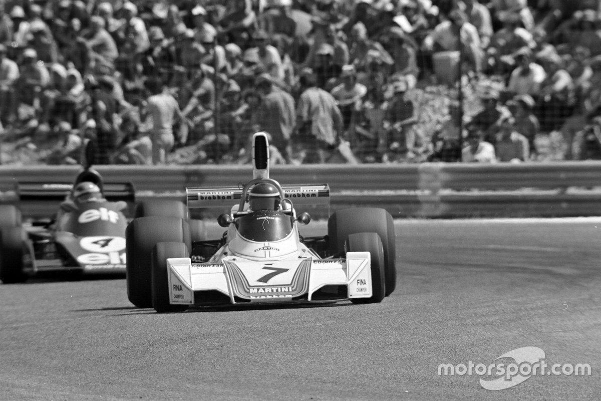 Carlos Reutemann, Brabham BT44B, Patrick Depailler, Tyrrell 007