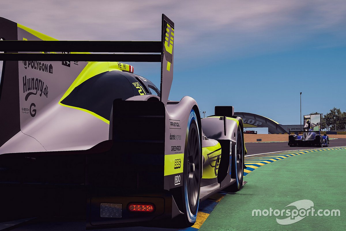 #4 Bykolles - Burst Esport Oreca 07 LMP2: Tom Dillmann, Esteban Guerrieri, Jernej Simoncic, Jesper Pedersen