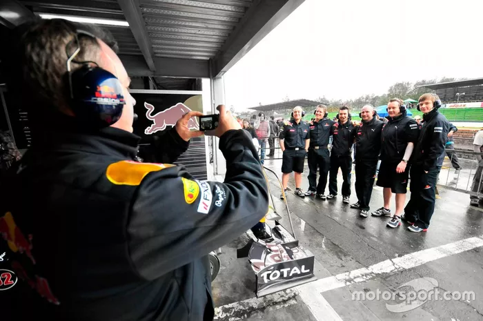 Red Bull Racing en el  Autódromo de Tocancipá