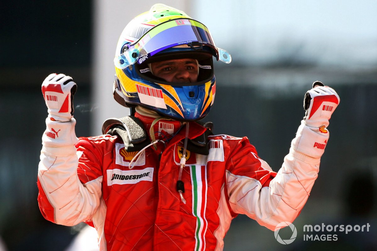 Felipe Massa, Ferrari vince la gara e festeggia nel parco chiuso