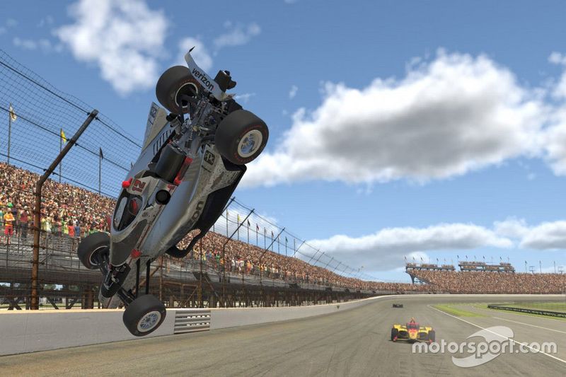 Will Power, Team Penske, crash