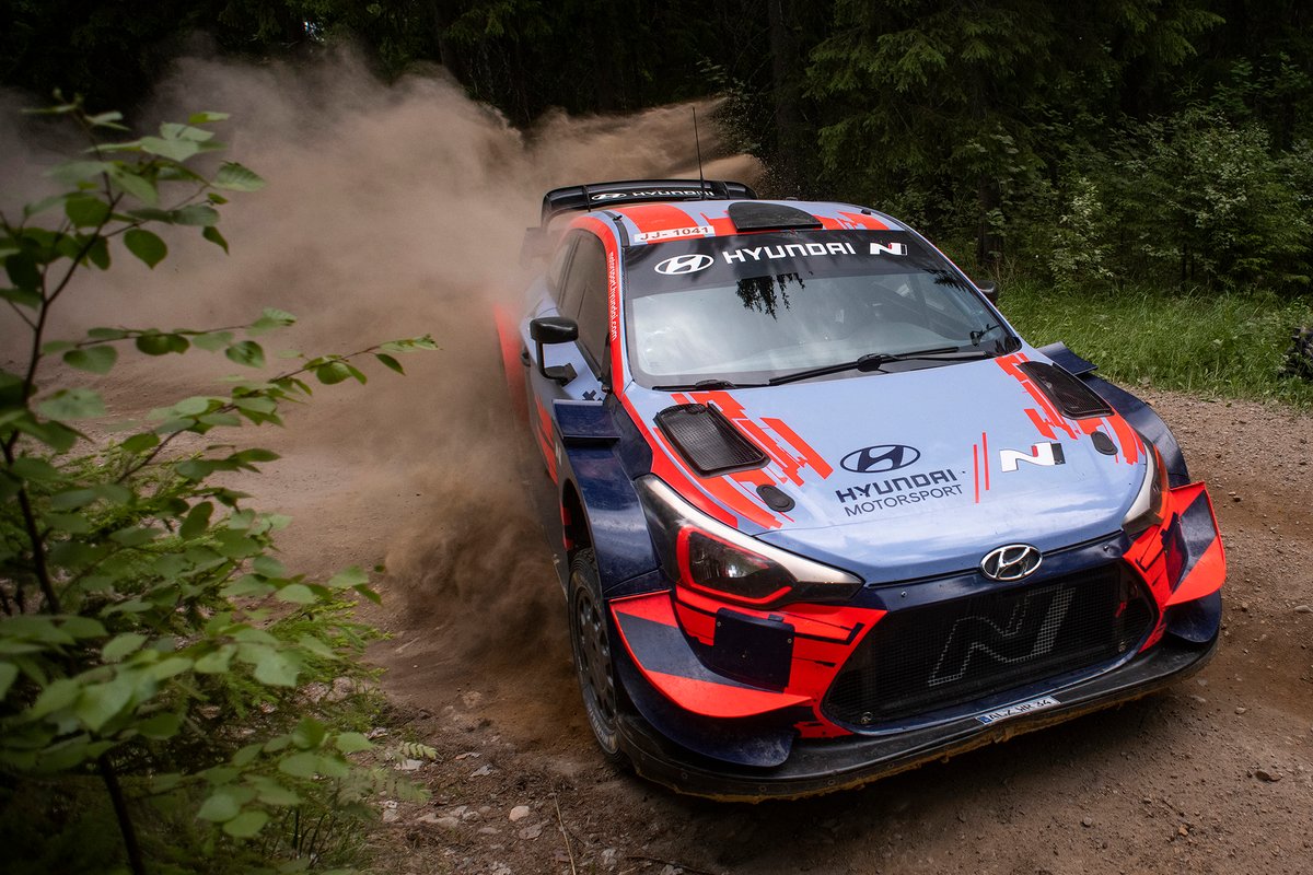 Thierry Neuville and Ott Tänak, Hyundai i20 Coupe WRC