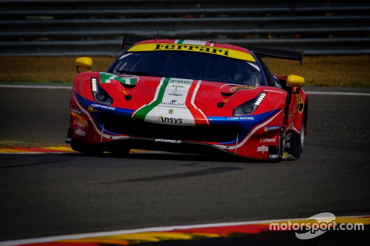 #71 AF Corse Ferrari 488 GTE EVO: Davide Rigon, Miguel Molina 