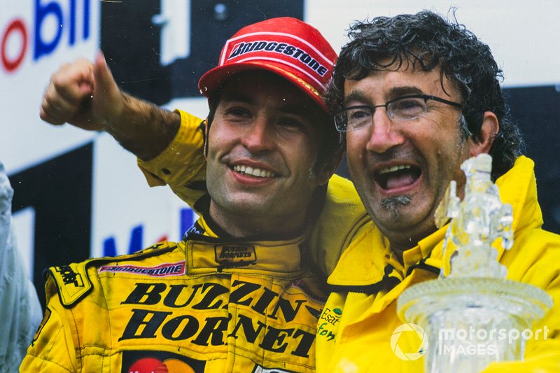 Heinz-Harald Frentzen, Jordan Mugen Honda 199, Eddie Jordan, Team Principal, Jordan Grand Prix