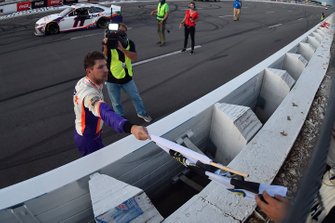 Race Winner Denny Hamlin, Joe Gibbs Racing, Toyota Camry