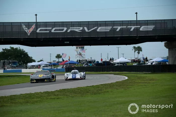 #4 Corvette Racing Corvette C8.R, GTLM: Oliver Gavin, Tommy Milner, #81 DragonSpeed USA ORECA LMP2 07, LMP2: Henrik Hedman, Gustavo Menezes