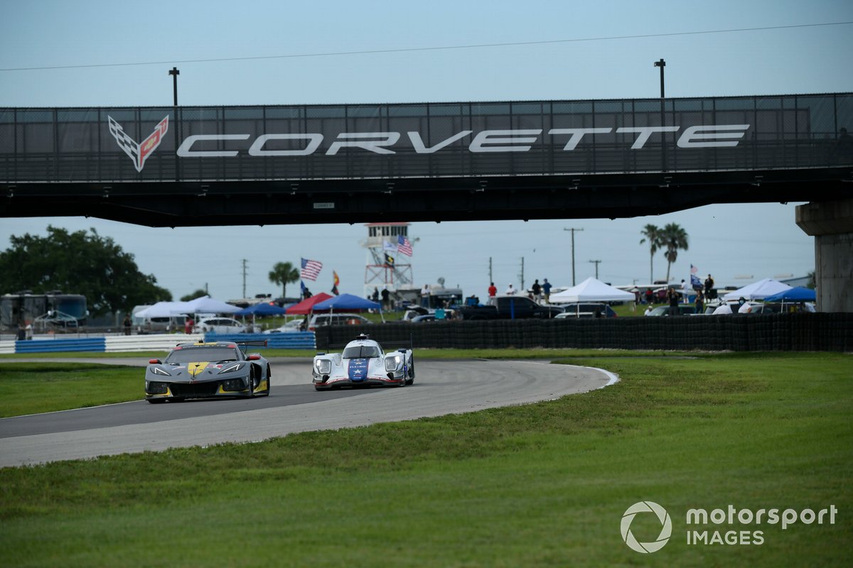 #4 Corvette Racing Corvette C8.R, GTLM: Oliver Gavin, Tommy Milner, #81 DragonSpeed USA ORECA LMP2 07, LMP2: Henrik Hedman, Gustavo Menezes
