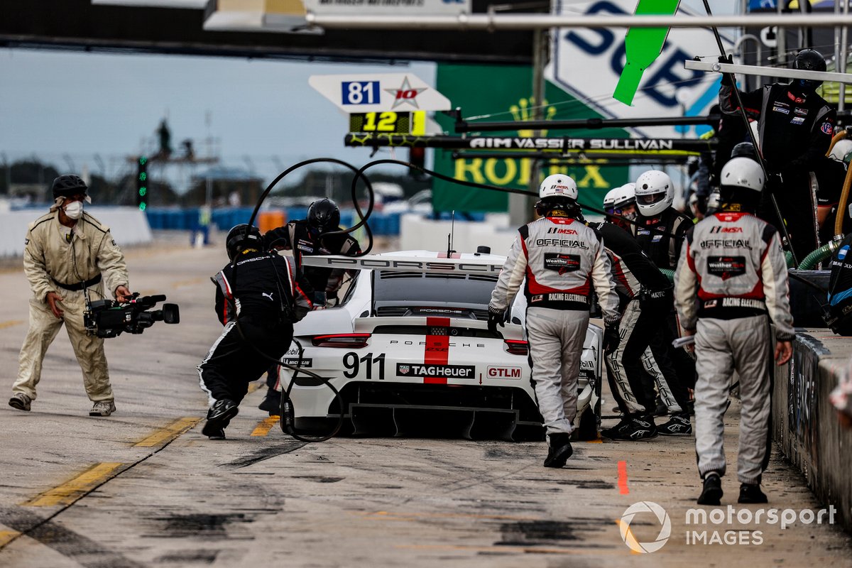 #911 Porsche GT Team Porsche 911 RSR - 19, GTLM: Nick Tandy, Fred Makowiecki