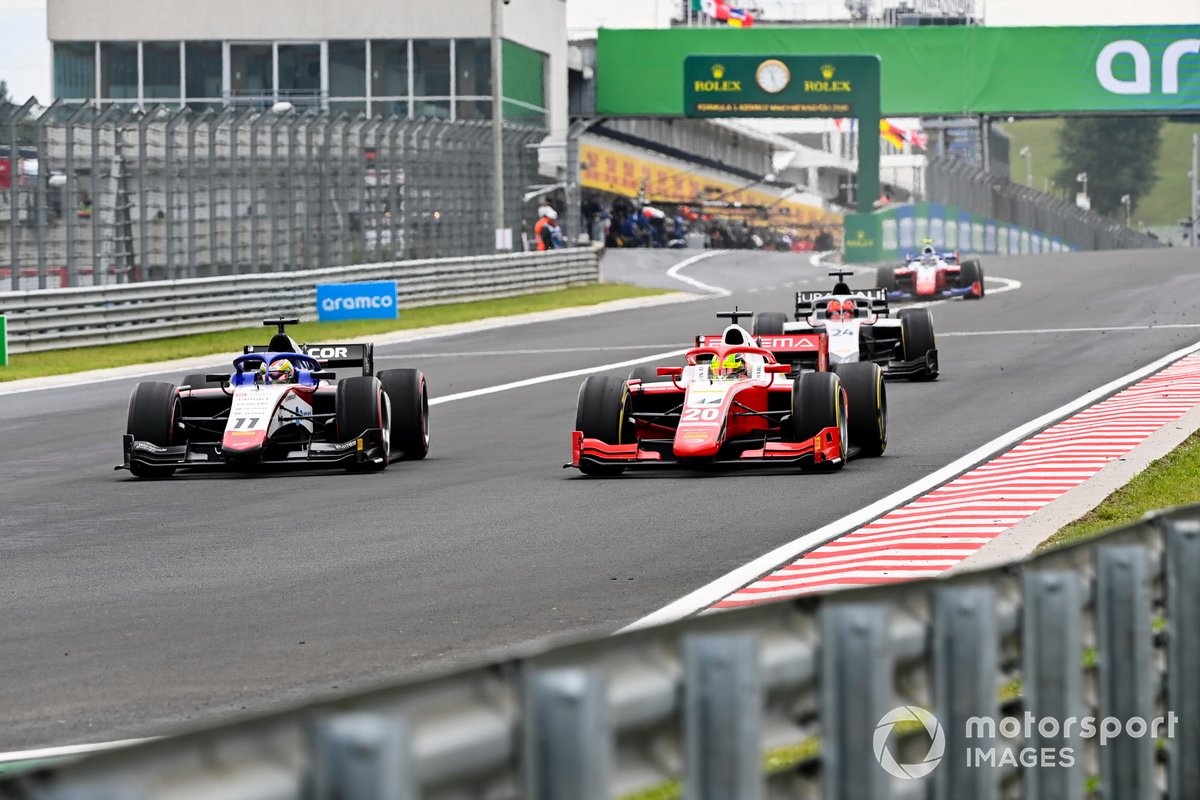Mick Schumacher, Prema Racing y Louis Deletraz, Charouz Racing System